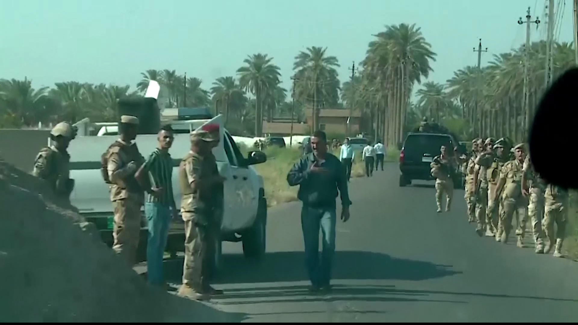 Şandek serbazî ya Iraqê serdana mûsilê kir bo çareseirina pirsgirêka Heşdê